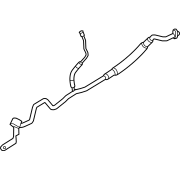 2017 BMW 650i A/C Liquid Line Hoses - 64539201933