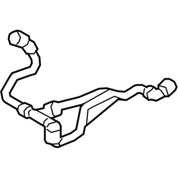 BMW 320i Radiator Hose - 17127596839