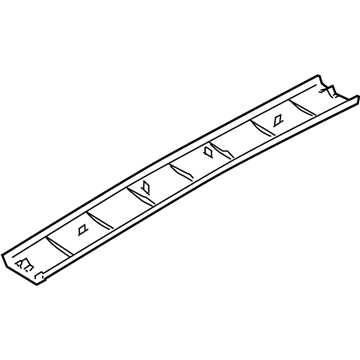 BMW 51497140649 Interior Upper Trunk Lid Trim Panel