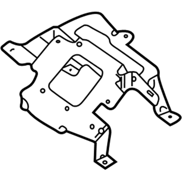 BMW 65128381060 Audio Universal Bracket