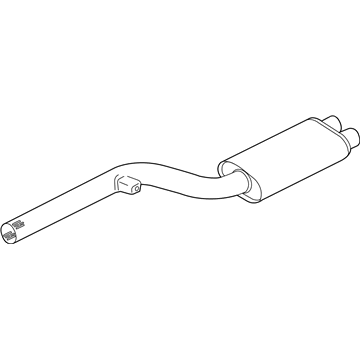 2014 BMW Z4 Muffler - 18307647053