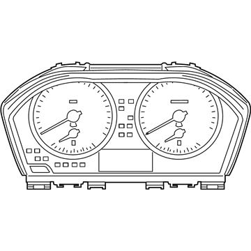 2022 BMW X2 Tachometer - 62105A3B681