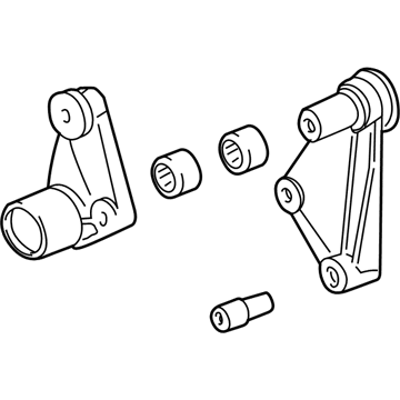 BMW 11281433632 Base Plate With Drop Arm