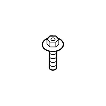 BMW 61278637017 Asa Screw With Washer