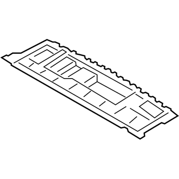 BMW 51477225341 Pad Floor Carpet, Luggage Compartment