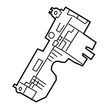 BMW 66538781035 CTRL UNIT BRACKET SURROUND V