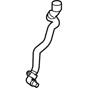 2008 BMW X6 Cooling Hose - 17127584561