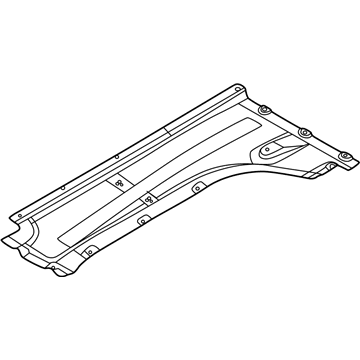 BMW 51759850508 UNDERBODY PANELLING, SIDE ON