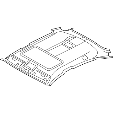 BMW 51447313326 Headlining, Lift-Up & Slide-Back Sunroof