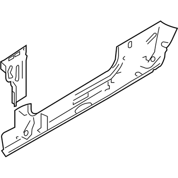 BMW 41117203302 Right Side Member