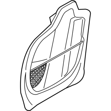 BMW 52105A1C569 REAR PANEL