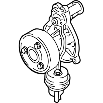 2019 BMW X4 Water Pump - 11518638026