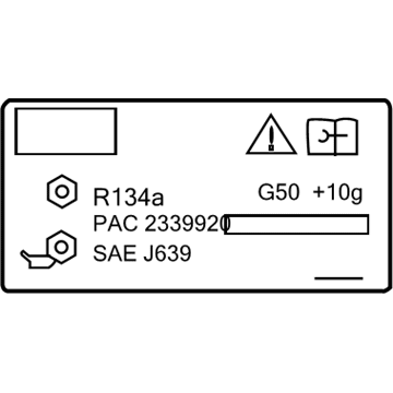 BMW 71236832284 Label, Coolant