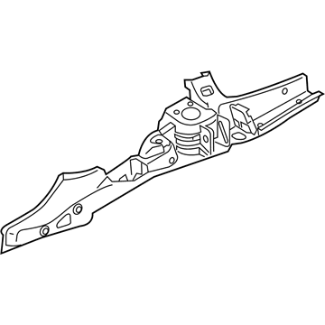 BMW 41007493931 SIDE MEMBER, REAR LOWER LEFT