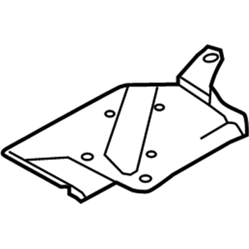 BMW 51757258049 Underbody Panelling, Side Left