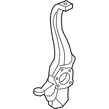 BMW 540i Steering Knuckle - 31206884381