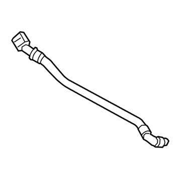 BMW 530i Coolant Reservoir Hose - 17128678498