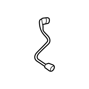 BMW 530i Coolant Reservoir Hose - 17128678495