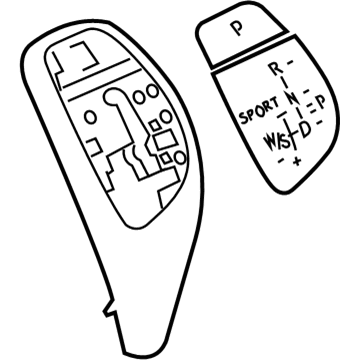 BMW 61319354183 Repair Kit For Gear Selector Switch Cover