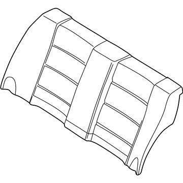 BMW 52208214941 Backrest Upholstery