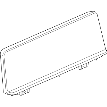 BMW 65509826555 CENTRAL INFORMATION DISPLAY