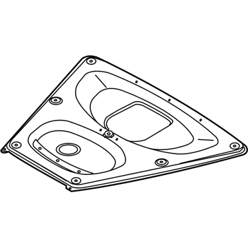 BMW 31102283032 Reinforcement Plate