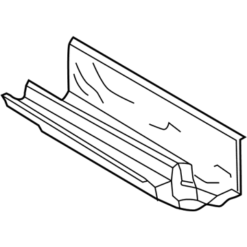 BMW 41007297912 Luggage Compartment Pan