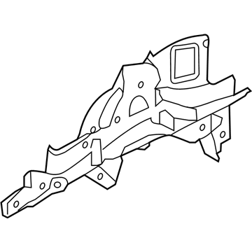 BMW 41007297866 Support Structure, Right