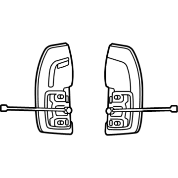 BMW 61315A5E8F4 KIT SHIFT PADDLES