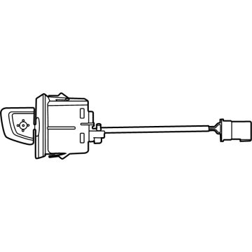 BMW 61319875291 SWITCH ADJUSTER STEERING COL