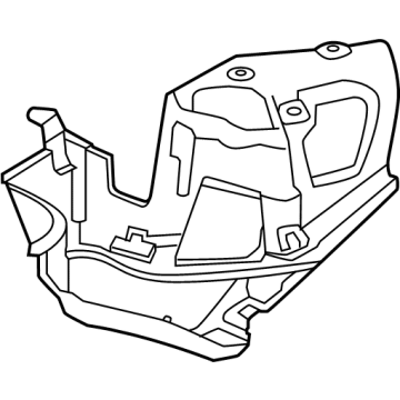 BMW 51757340180 Underbody Panelling, Rear Right