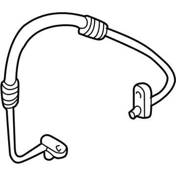 BMW Z8 A/C Liquid Line Hoses - 64538377252