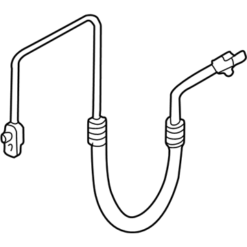 BMW Z8 A/C Liquid Line Hoses - 64538377251