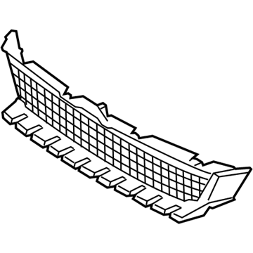 BMW 51117211471 Grille, Air Inlet, Middle