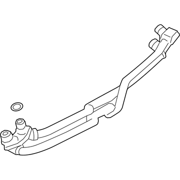 2017 BMW 328d Oil Cooler Hose - 17228511456