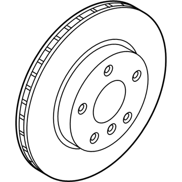 2023 BMW X1 Brake Disc - 34106891081