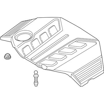 BMW 13717589646 Cover, Acoustic