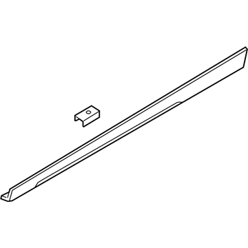 BMW 51778041142 Sill Trim, Primed, Right