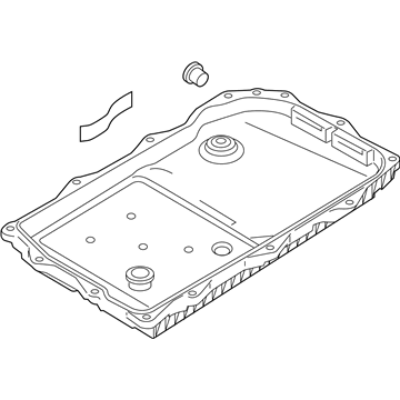 2017 BMW X5 M Transmission Pan - 24119503407