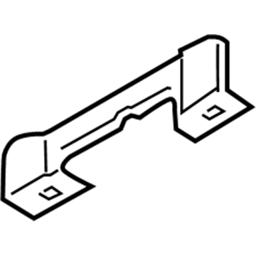 BMW 41217168977 Bracket, Side Panel, Bottom Left