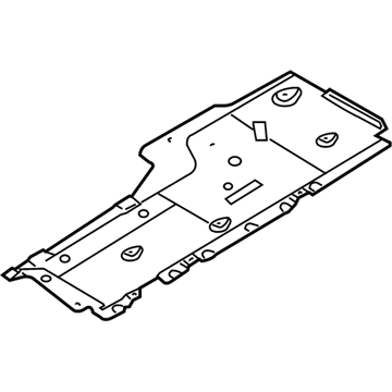 BMW 51757059391 Underbody Panelling, Left