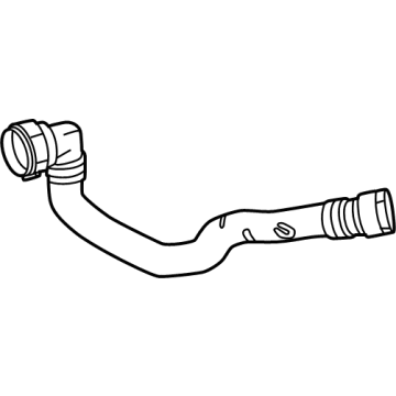 BMW X5 M Radiator Hose - 17129845639