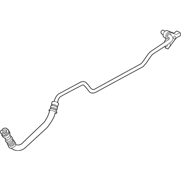 BMW 335xi Oil Cooler Hose - 17227572714