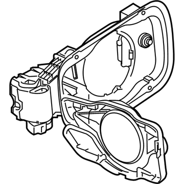 2022 BMW 530e xDrive Fuel Filler Housing - 51177387935