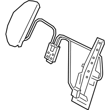 BMW 52107310991 Backrest Width Adjustment With Valve