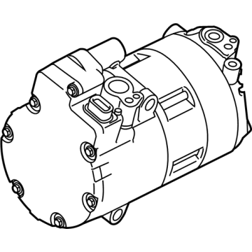 2023 BMW X5 A/C Compressor - 64529496112