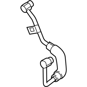 BMW 11538489610 LINE FROM TURBOCHARGER-CYLIN