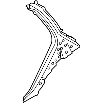 BMW 41117174358 Reinforcement Column C, Bottom, Right