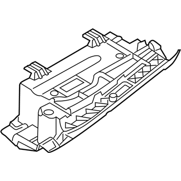 BMW 51167034080 Glove Box Housing