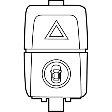 2021 BMW X4 Hazard Warning Switches - 61319423272